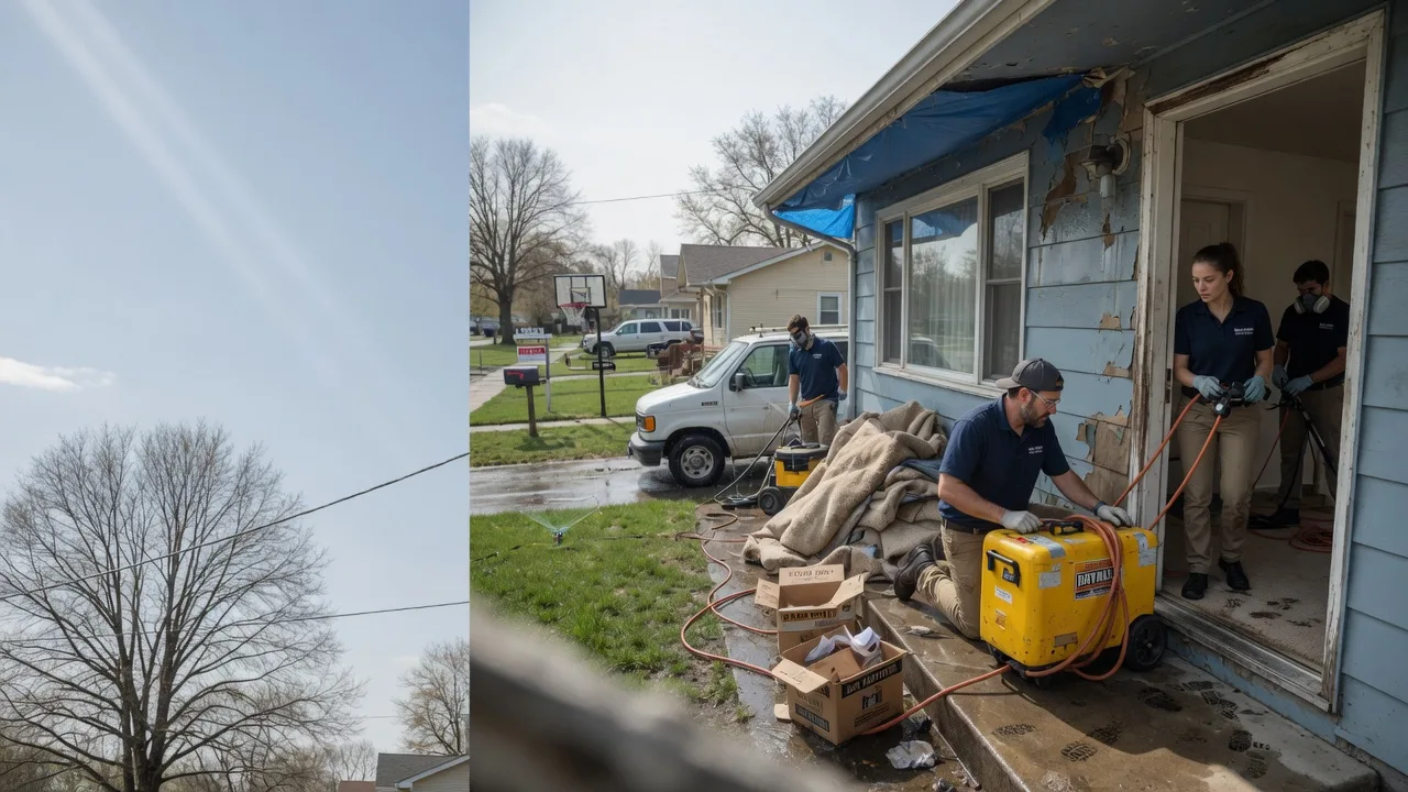 Basement Flood Cleanup in Roachdale, IN near me
